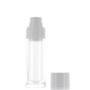 Glass Airless Bottle, Round, Overcap