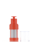 AS/PP/PETG, Three Chambers/ Three Actuators Airless Bottle