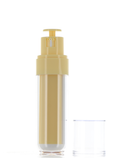 AS/PP/PETG, Three Chambers/ Three Actuators Airless Bottle
