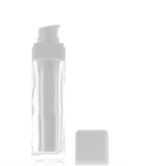 Glass/PP, Refillable Airless Pump Bottle