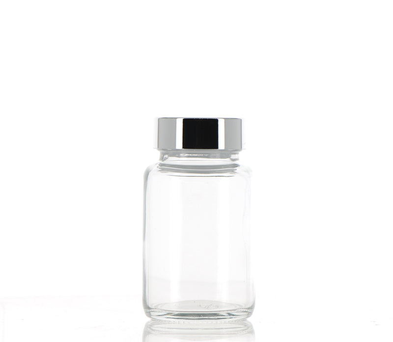 Glass Round Bottle