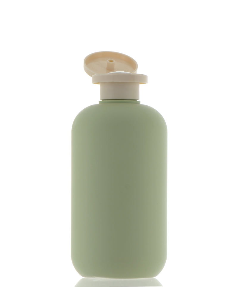 HDPE/PE, Soft Touch Bottle with Flip Top Cap