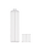 PET, Cylinder Bottle with Over Cap, 8oz