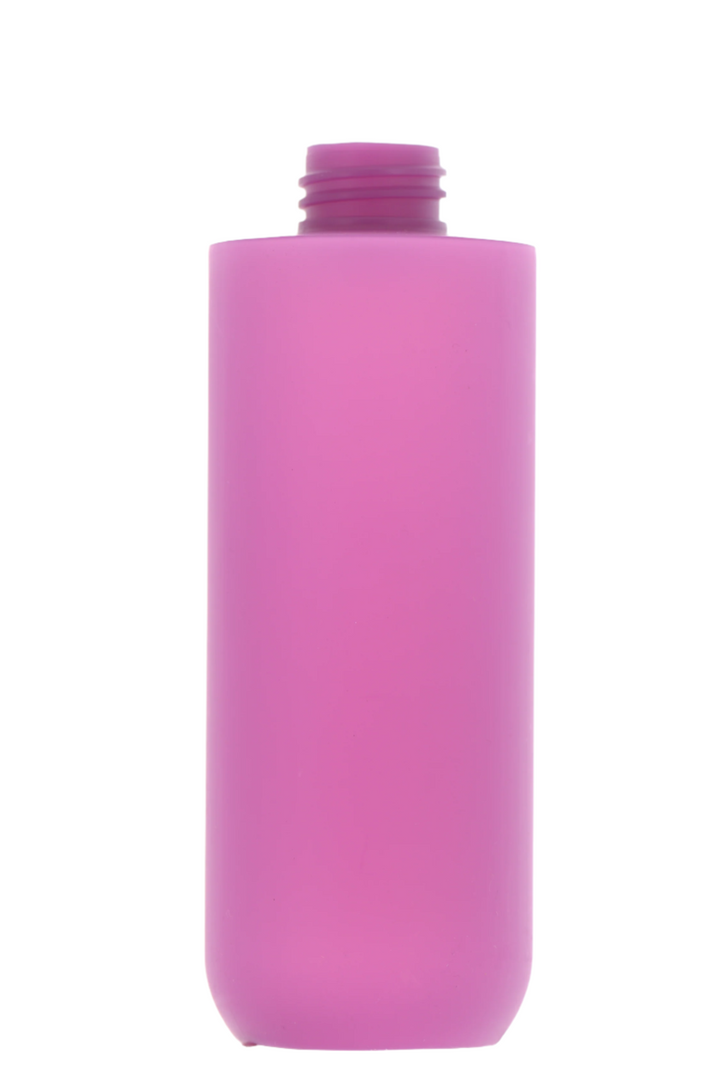 HDPE, Soft Touch Cylinder Bottle with Tapered Bottom