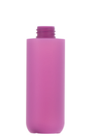 HDPE, Soft Touch Cylinder Bottle with Tapered Bottom