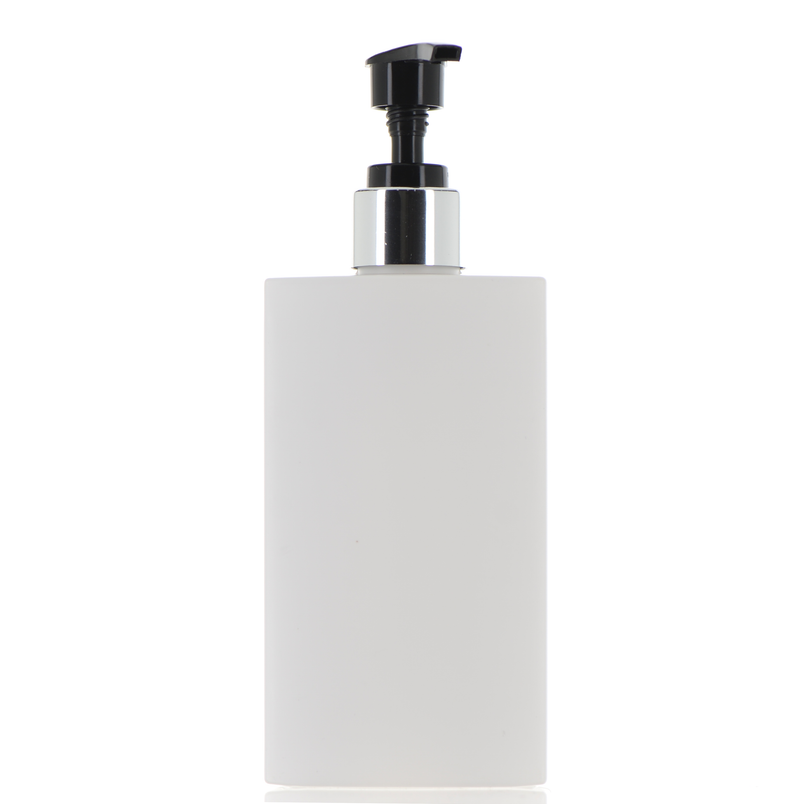 HDPE, Lotion Pump Rectangular Bottle