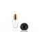 Glass, Crimpless Fine Mist Sprayer Square Bottle With Ball Shape Over Cap
