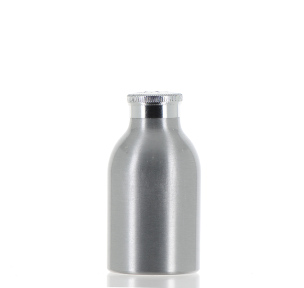 Aluminum, Powder Bottle with Sifter Screw Cap