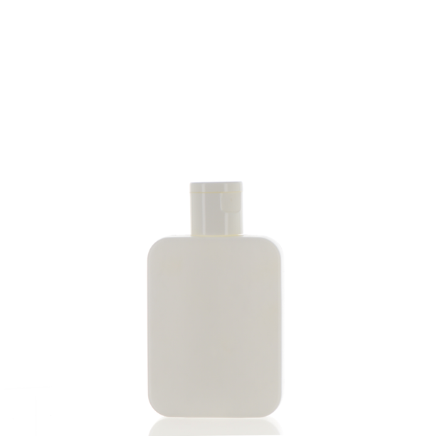 HDPE, Flip Top Cap Square Bottle