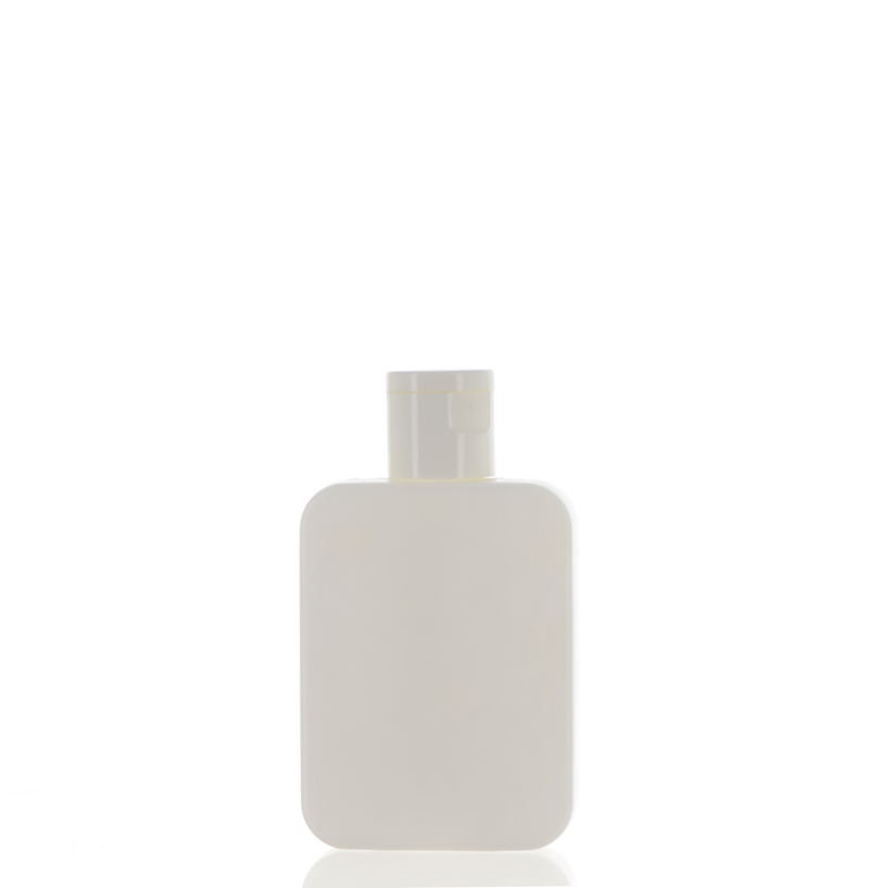 HDPE, Flip Top Cap Square Bottle