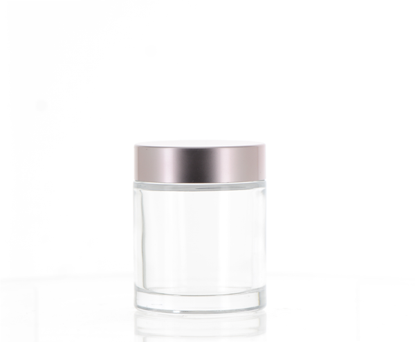 GLASS/PP, Round Jar with Screw Cap