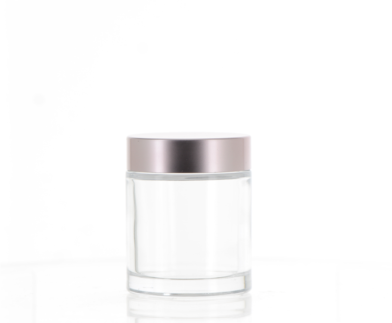 GLASS/PP, Round Jar with Screw Cap