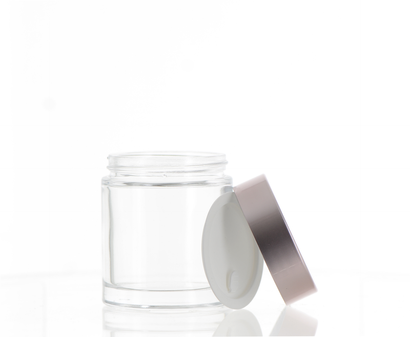 GLASS/PP, Round Jar with Screw Cap