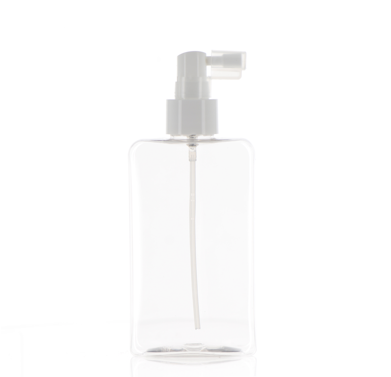 PET/PP, Fine Mist Sprayer Square Bottle