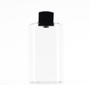 PETG,  Oval Square Bottle with Flip Top Cap