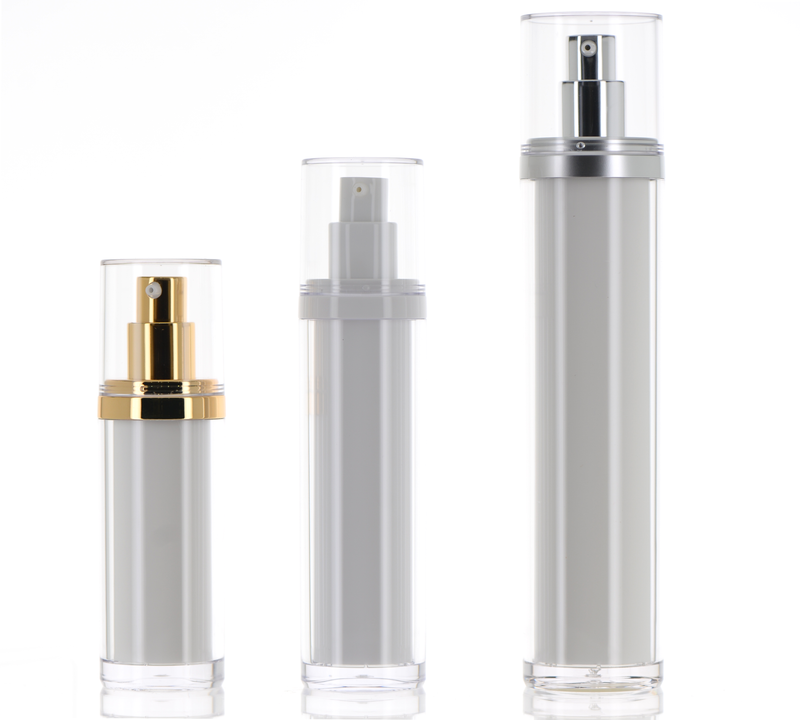 Double Wall Beauty Magic Airless Treatment Pump Bottle