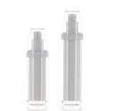 AS/METAL/PP/ABS, Double Delight: Double Wall Treatment Pump Bottle