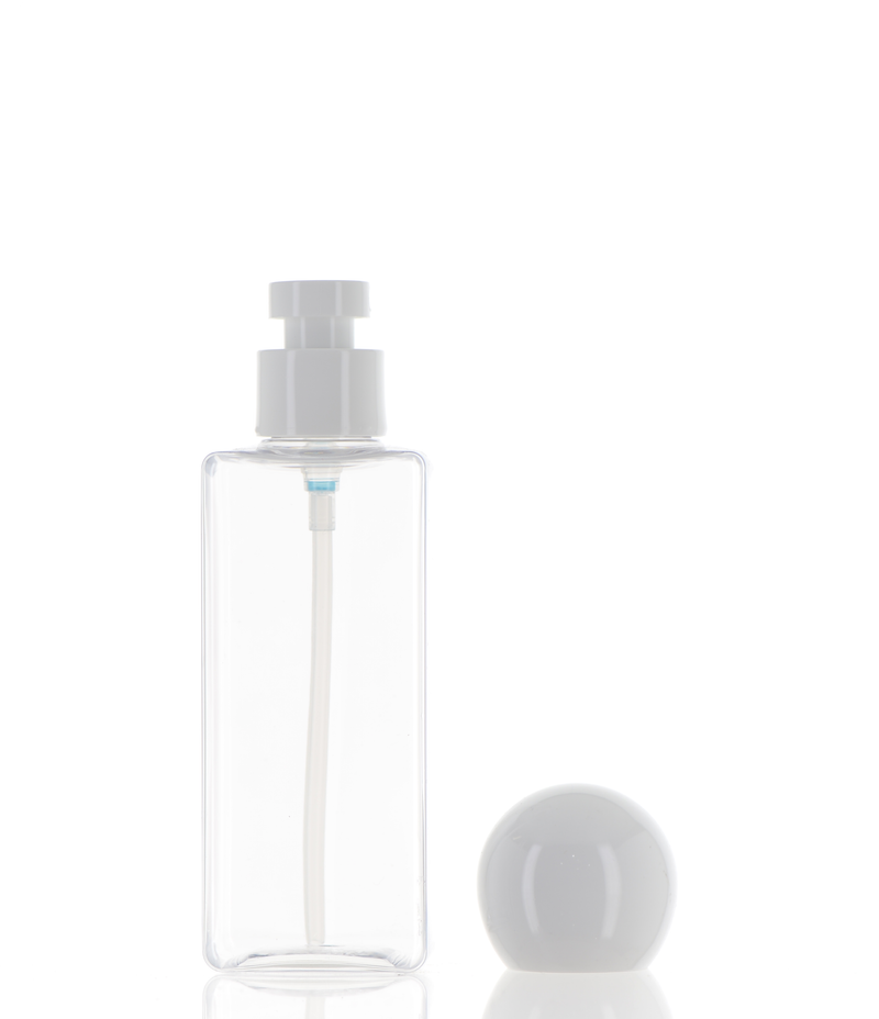 PS/PP/PET, Fine Mist Sprayer Square Bottle