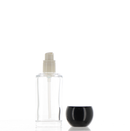 Glass, Treatment Pump Bottle with Over Cap