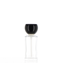 Glass, Treatment Pump Bottle with Over Cap