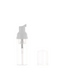 PP/PET, Mini Foamer Pump Bottle with Over Cap