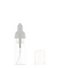 PP/PET, Mini Foamer Pump Bottle with Over Cap