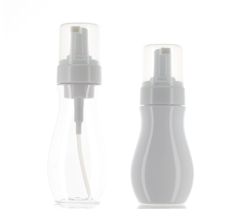 PET, Foamer Pump Bottle with Over Cap, Dosage 0.8cc