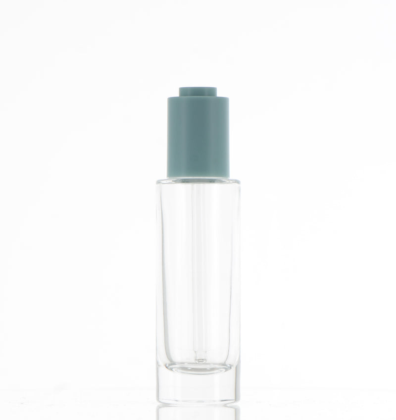 Glass, Cylinder Dropper Bottle