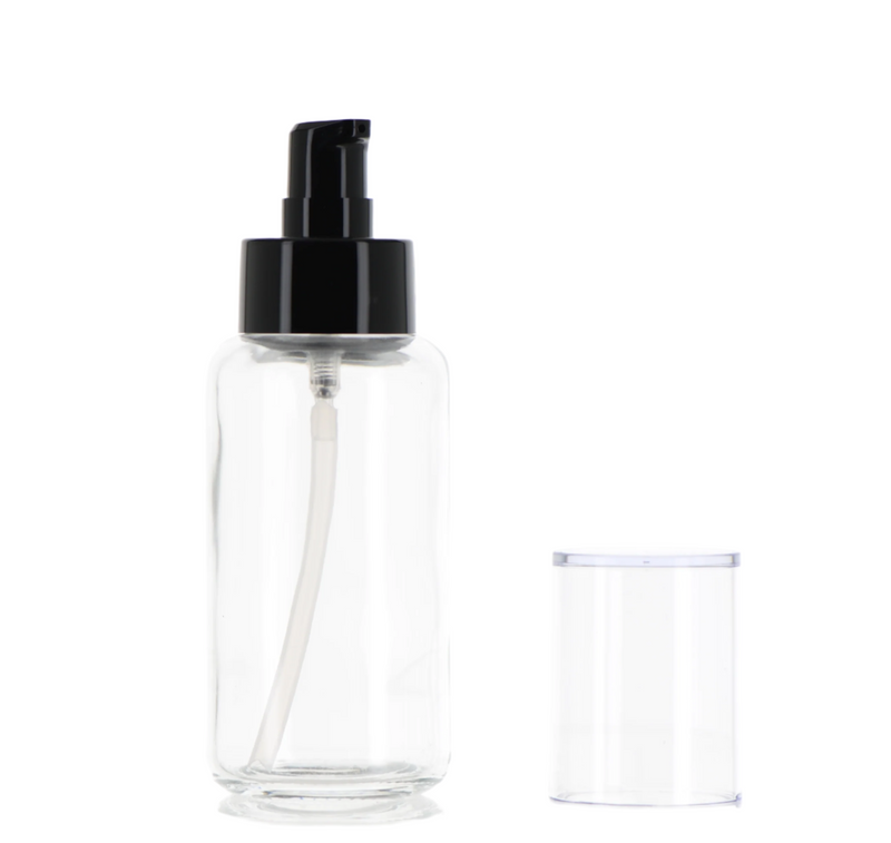Glass, Treatment Pump Bottle