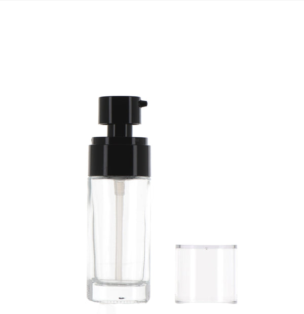 Glass/PP, Treatment Pump Bottle