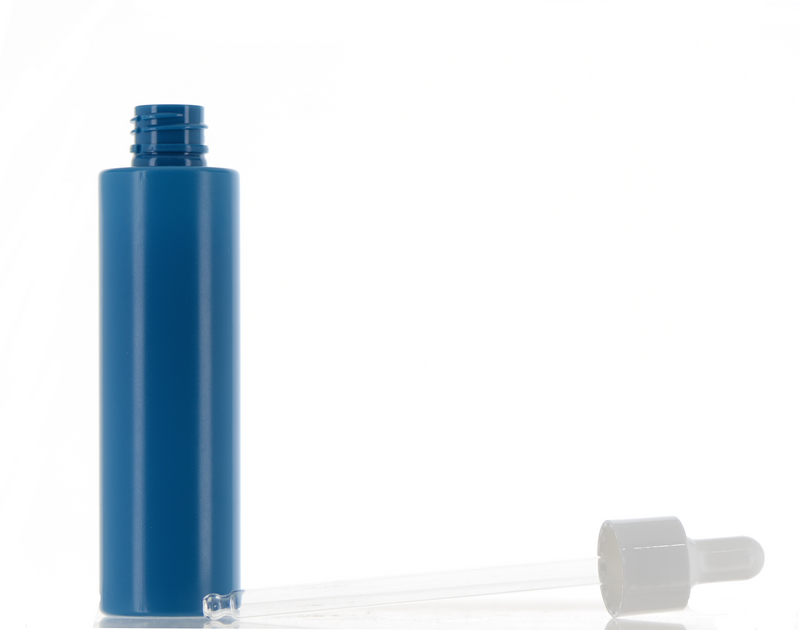 PET/PP, Cylinder Bottle With Dropper