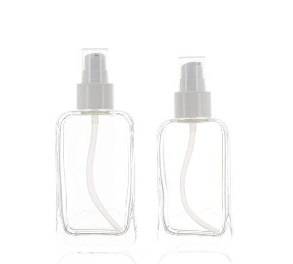 Glass/PP/MS, Lotion Pump Bottle