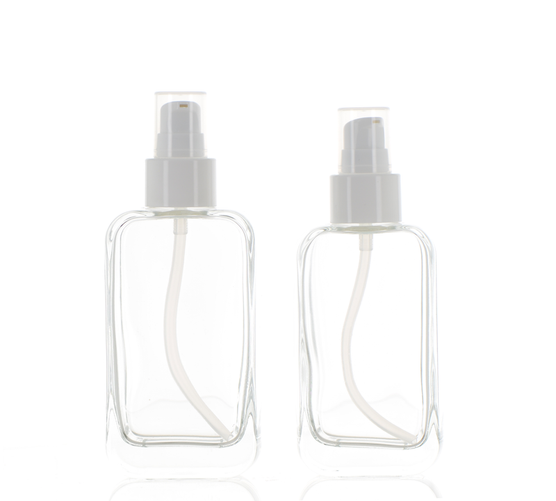 Glass/PP/MS, Lotion Pump Bottle