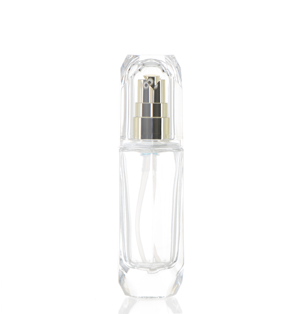 Glass/MS, Metalized Treatment Pump Bottle