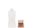 HDPE/PP, Soft Touch Squeeze Bottle with Comb Applicator