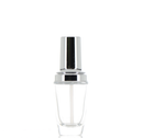 Glass, Treatment Pump Bottle with Over Cap
