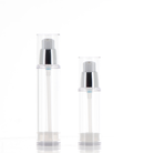 PETG/ABS/PP/Metal, Airless Treatment Pump Bottle