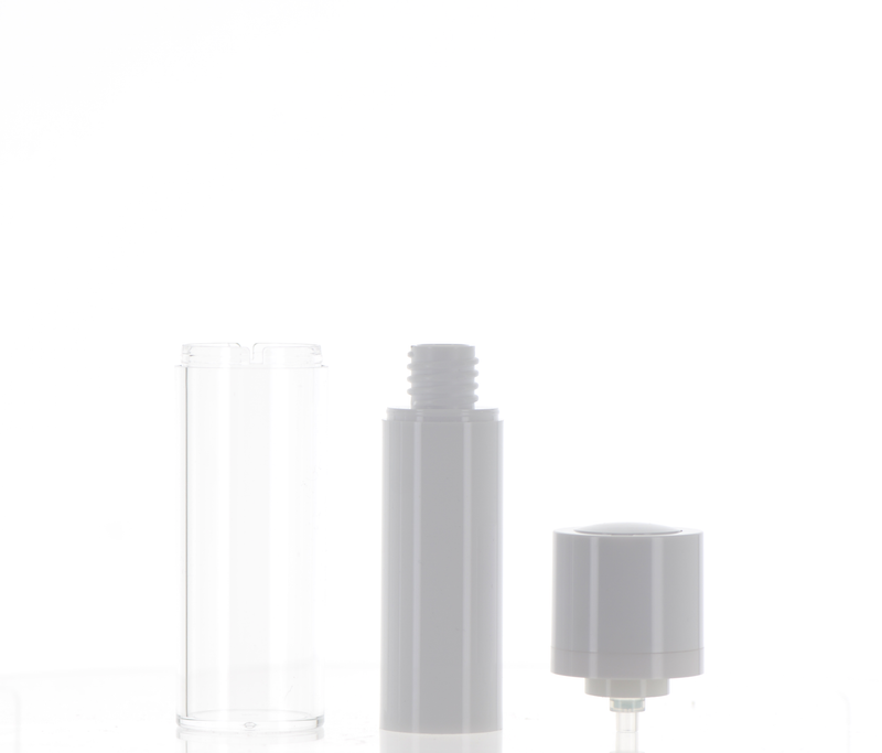 Beauty Bloom: Double Wall Treatment Pump Bottle