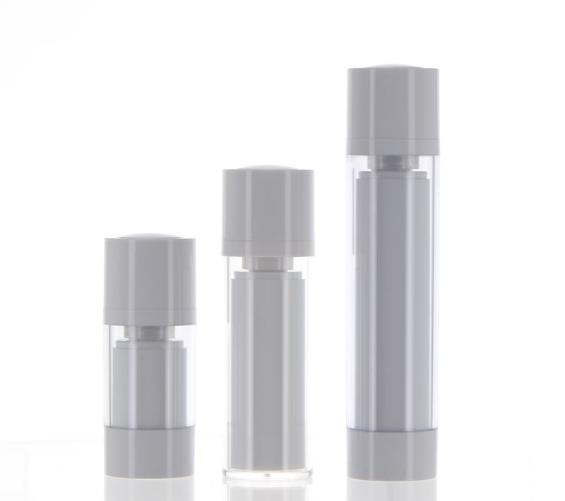 Beauty Bloom: Double Wall Treatment Pump Bottle