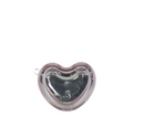 ABS, Powder Compact with Keychain Ring