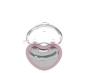 ABS, Powder Compact with Keychain Ring