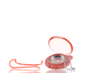 ABS/PETG/Aluminum, Keychain Ring Compact Component with Clip