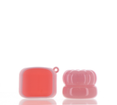 ABS/AS, Lip Balm Jar with Keychain Ring Case