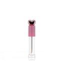 ABS/AS, Lip Gloss Component with Heart Shape Cap Applicator
