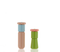 ABS/AS Lip Gloss Component with Flower Shape Applicator Cap