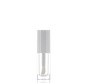 PETG, Round Lip Gloss Component with Fat Doe Foot Applicator