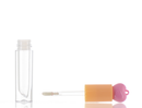 ABS/AS/LLDPE/EVA, Lip Gloss Component with Keychain Ring