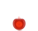 ABS, Lip Balm Jar with Keychain Ring