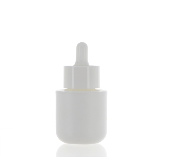 PP/Glass, Round Cylinder Dropper Bottle