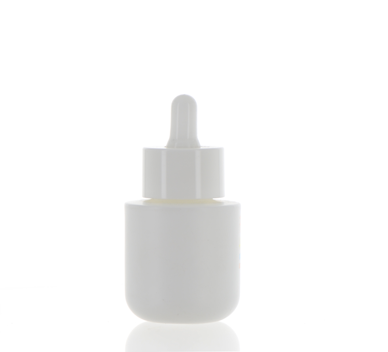 PP/Glass, Round Cylinder Dropper Bottle